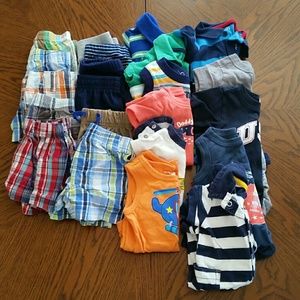 Lot of 0-3 month boy summer clothing